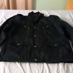 Mens XL black coat